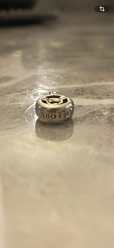 Thomas sabo silver round charm - round,