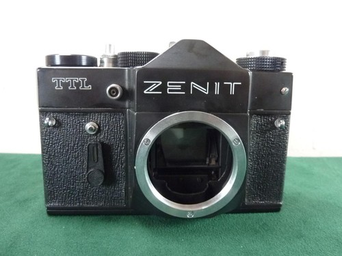 Zenit ttl 35mm camera black - camera,