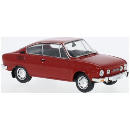 Ixo scale skoda 110r - 1:43, red