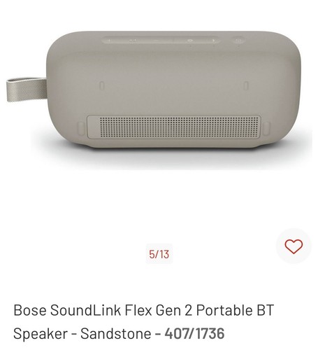 Bose soundlink flex portable - bose,