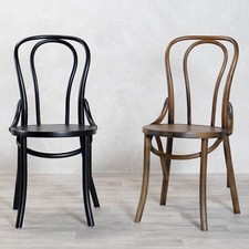BENTWOOD OAK DINING CHAIRS WOODEN CHAIRS CROSS BACK DINING CHAIRS
