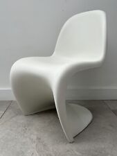 GENUINE VERNER PANTON WHITE CHAIR FOR VITRA - 3 available kitchen dining office