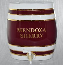 LARGE VINTAGE MENDOZA SHERRY BARREL BURGUNDY DEXAM INTERNATIONAL PUB BAR MANCAVE