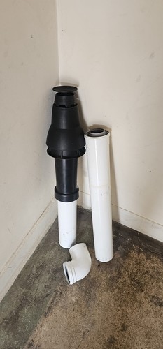 Ideal vertical flue extension - vertical,