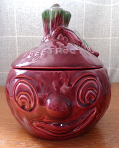 Sylvac beetroot face ceramic - beetroot,