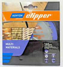 Norton Clipper TCT Saw Blade Multimaterial 160mm Diameter