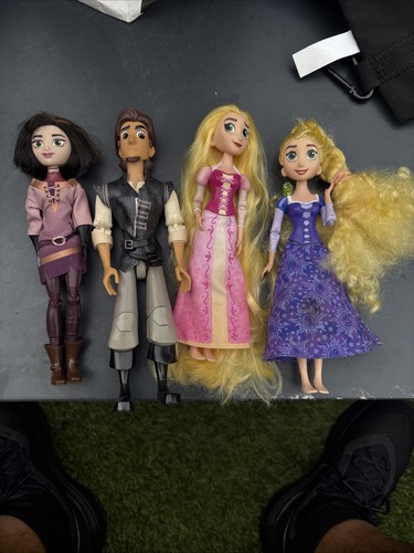 Disney tangled dolls - tangled, set