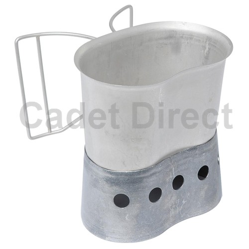 Aluminium canteen cup - aluminium,
