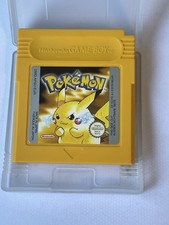 Pokemon Yellow Game Boy Genuine Cartridge Only  Stunning Condition