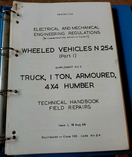Vintage humber ton 4x4 - vintage,