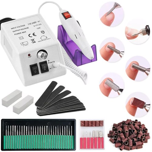 Electric nail art - electric, file