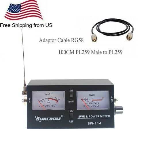 Surecom 114 swr field - sw-114, swr/rf/field