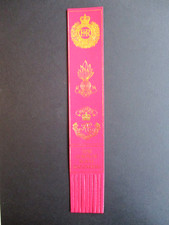 Leather BOOKMARK The Corps of
