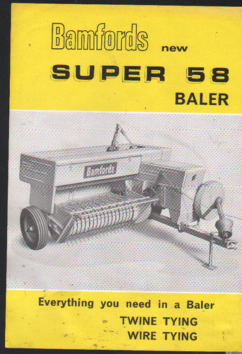 Bamfords super baler - "super,