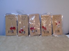 SET OF 5 H&D HYALINE & DORA CRYSTAL GUARDIAN ANGEL SUNCATCHER HANGING PRISMS NIP