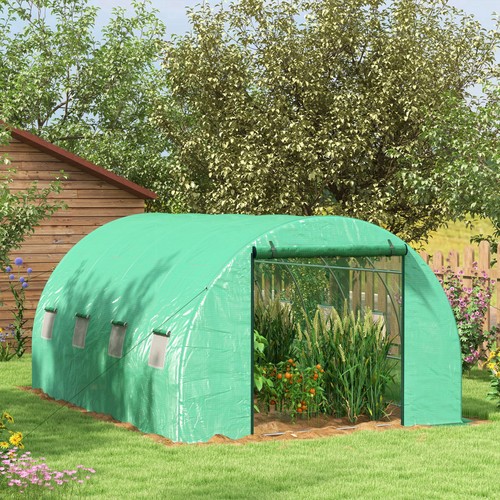 Outsunny polytunnel green - outsunny,