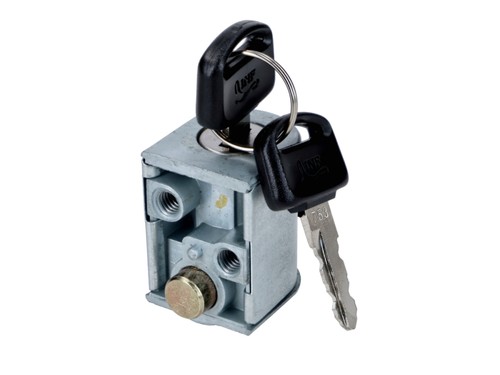 Handlebar lock metal - with, 2