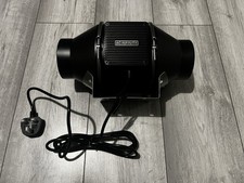 AC Infinity CLOUDLINE S4, 4” Inline Duct Fan, Quiet & Energy Efficient, 205 CFM,