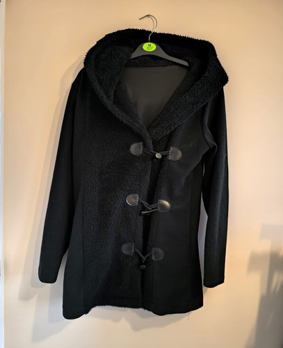 Women black hooded toggle - women’s,