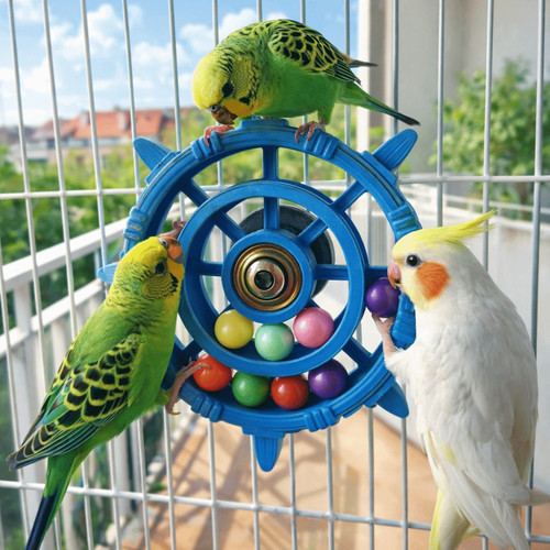 Rudder shaped parrot spinner - rudder,