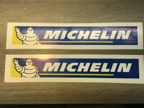 Michelin logo stickers - x2,