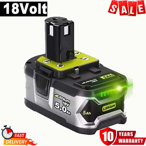Fits ryobi 18v 0ah one - 18v, 5.0ah