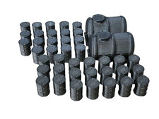 Oil Drums Oil Fuel Tanks x 40 : x 2 Model Railway Scenery OO Gauge 1:76 Scale