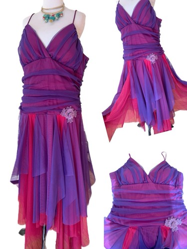 Masquerade dress fairy purple - fairy,