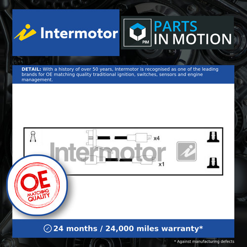 Leads ignition cables set - ht,