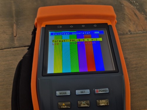 Cctv handheld tester t51 - cctv,
