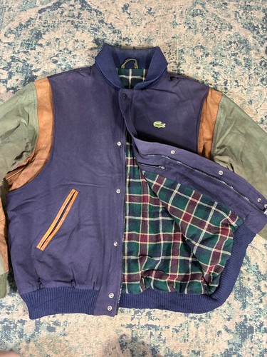 Vintage lacoste wool - vintage, leather