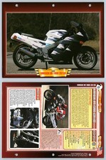 Kawasaki MR Turbo ZZR1100 - 1992 - Custom - Atlas Motorbike Fact File Card