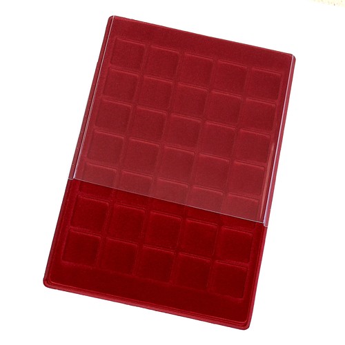 New schulz red coin - tray, 35