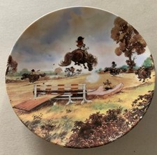 THELWELL PONIES PLATE  SPRING