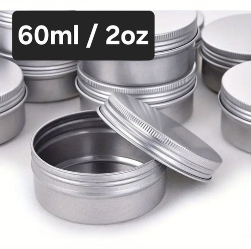 60ml metal storage tin jar - metal,