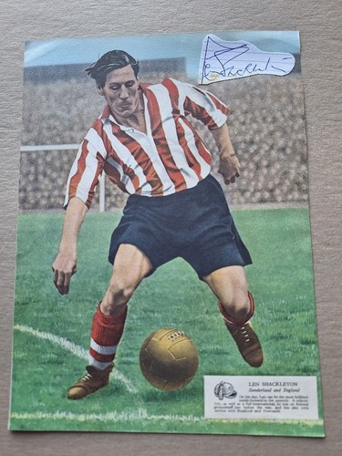 Len shackleton sunderland - len,