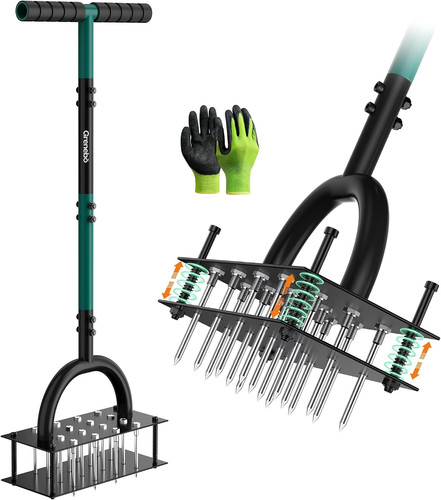 Manual lawn aerator - tool, 16