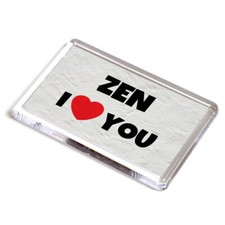 FRIDGE MAGNET - Zen - I Love