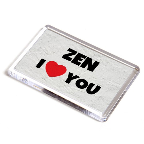 Fridge magnet zen i - -,