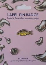 Mirror Carp Fish Lapel Pin