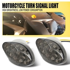 2x LED Motorcycle Flush Mount Turn Signal Light for CBR600RR CBR1000RR CBR900RR