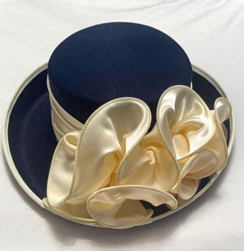 Ladies navy blue - ladies, brim