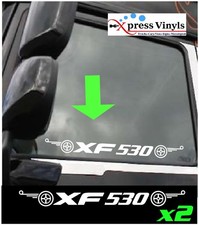 2 x XF 530 truck window