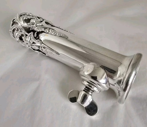 Sterling silver posy holder - sterling,