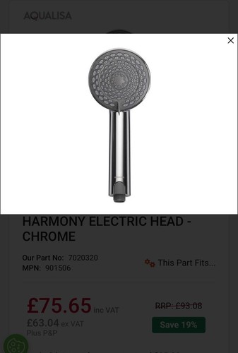 Aqualisa harmony electric - aqualisa, 4
