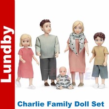 Lundby  CHARLIE DOLL FAMILY