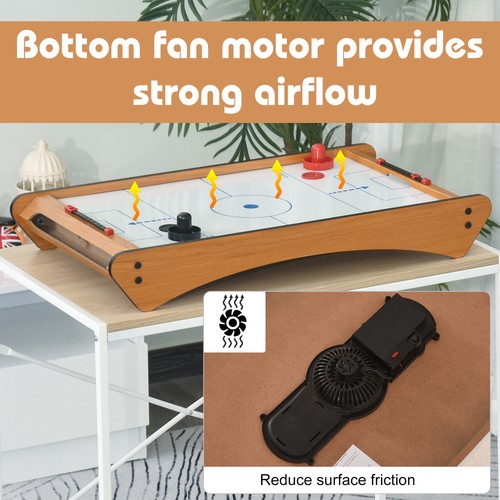 Homcom tabletop air hockey - air,