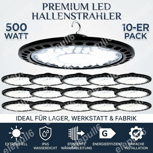 10x led high - bay, light