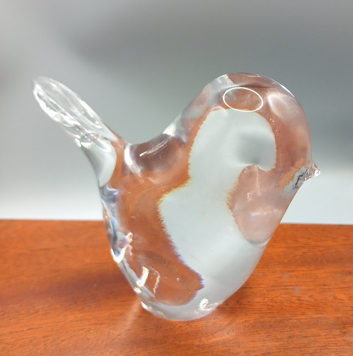 Wedgwood clear glass bird - wedgwood,