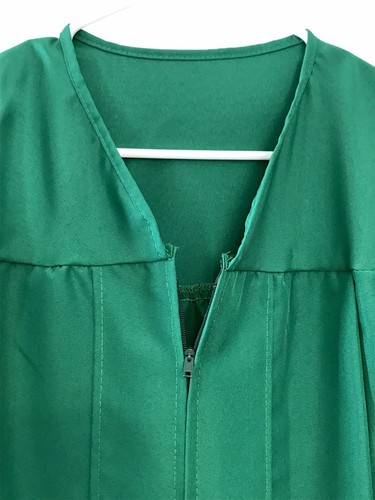 Green graduation gown - graduation, 54”